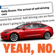 Image for article titled CNBC Says "Self-Driving Cars Are Here" Despite Self-Driving Cars Not Really Being Here